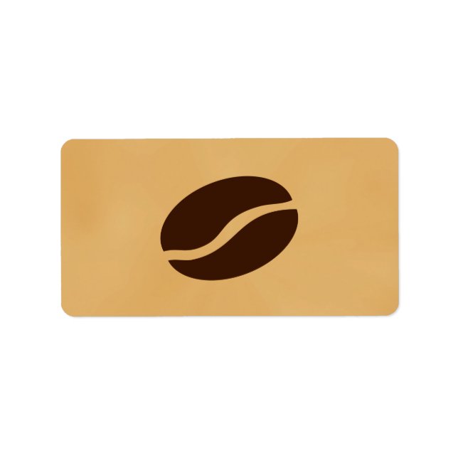 Etiqueta Café Bean (Frente)