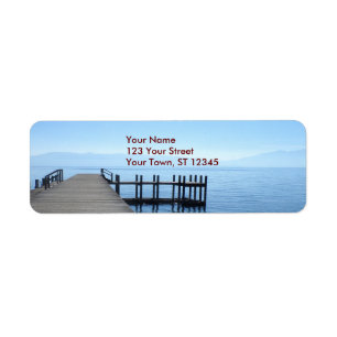 Etiqueta Cais de Lake Tahoe