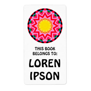 Etiqueta Caleidoscópio - Chapa