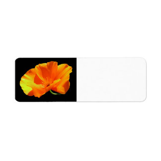 Etiqueta California Poppy