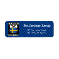 California Swedish American Address Labs