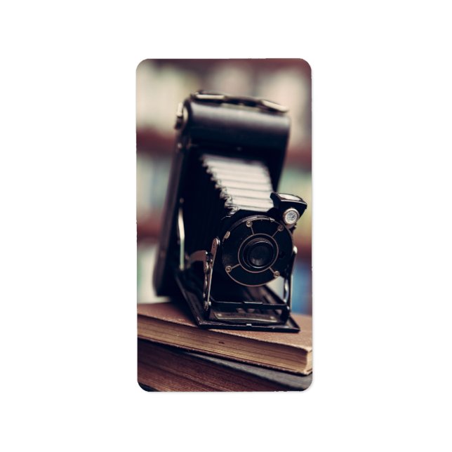 Etiqueta Câmara Vintage (Frente)