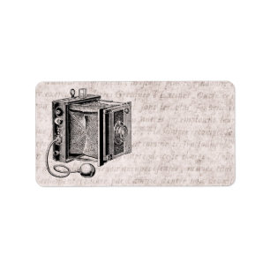 Etiqueta Câmera do vintage - fotografia antiga das câmera