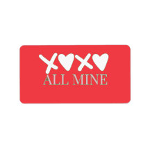 Camiseta do Dia dos Namorados ALL MINE XOXO - Desi