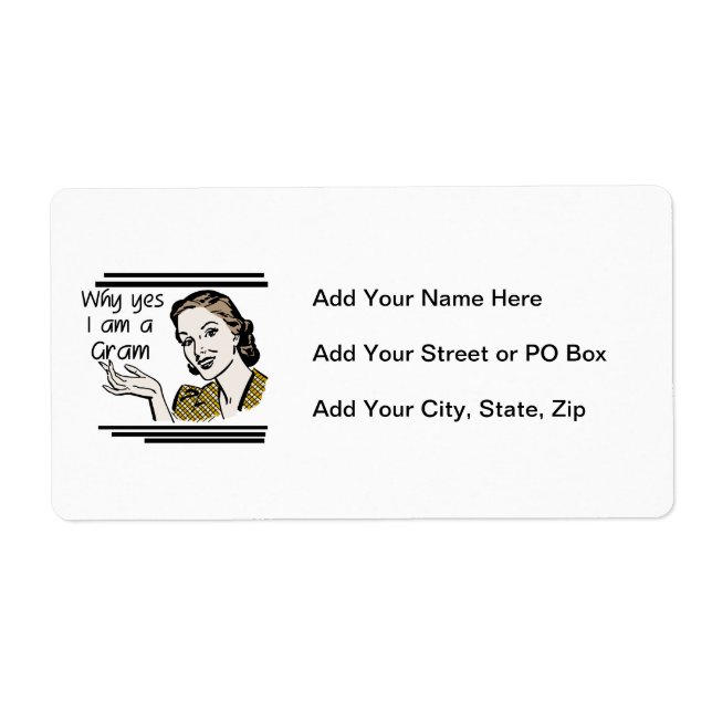 Etiqueta Camiseta retro e presentes do grama (Frente)