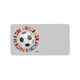 Etiqueta Campeonato Europeu de Futebol de 2016
