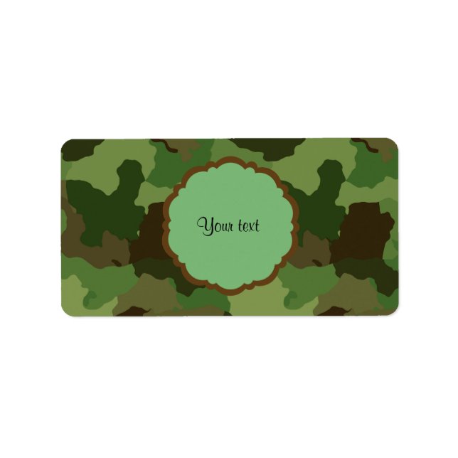 Etiqueta Camuflagem (Frente)