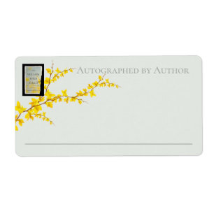 Etiqueta Cantos de Pássaros Amarelos Jennifer Rosner Book