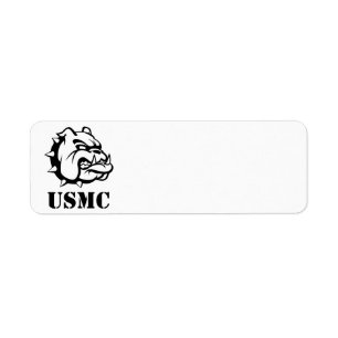 Etiqueta Cão do USMC