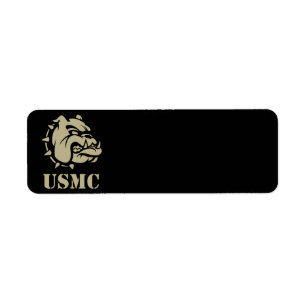 Etiqueta Cão do USMC