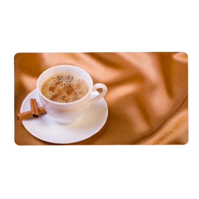 Etiqueta Cappuccino (Frente)