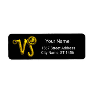 Etiqueta CAPRICORN DOURADO ZODIAC BIRTHDAY JEWEL Black Onyx