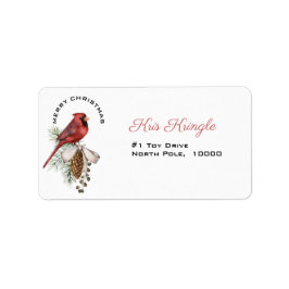 Etiqueta Cardeal de Natal, Feliz de Natal
