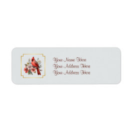 Etiqueta Cardinal Return Address Labels Matching Set