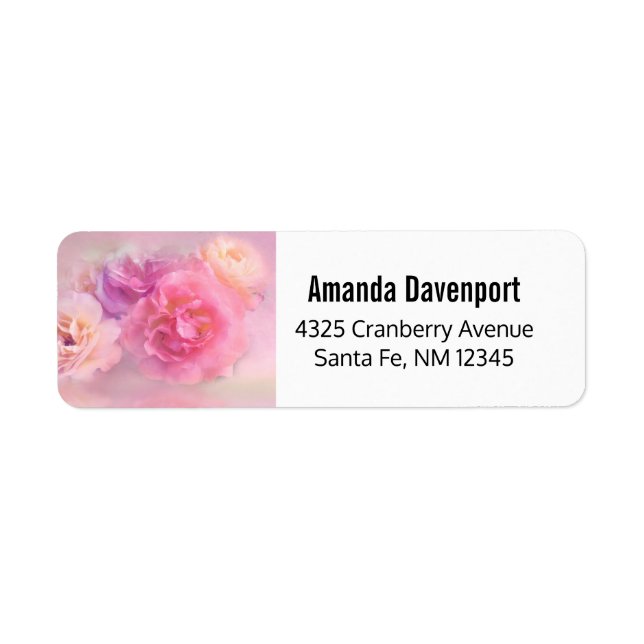 Etiqueta Carnais Rosa bonito Fotografia Na moda (Frente)