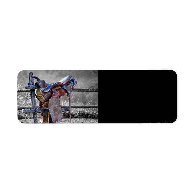 Etiqueta Carneiro Na Cerca De Coral Ocidental (Frente)