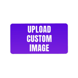 Etiqueta Carregar imagem personalizada - Adicione a sua par