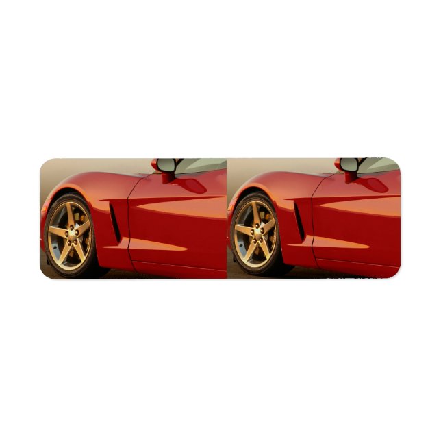 Etiqueta Carros de janela de divisão clássicos (Frente)