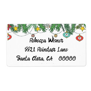 Etiqueta Cartões de natal rabiscados