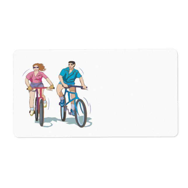 Etiqueta Casal de ciclismo (Frente)