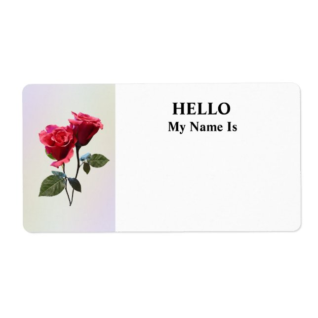 Etiqueta Casal de Rosas (Frente)