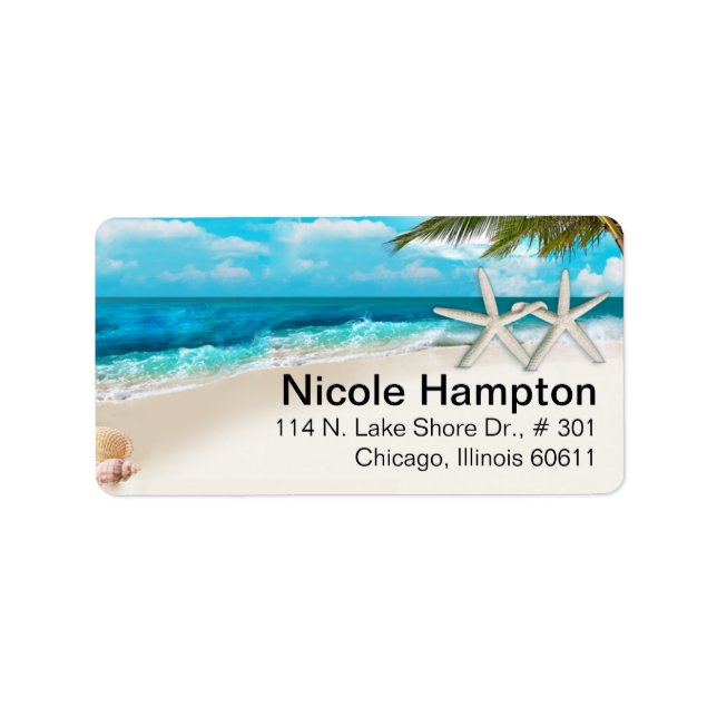 Etiqueta Casal White Sands Beach Starfish (Frente)