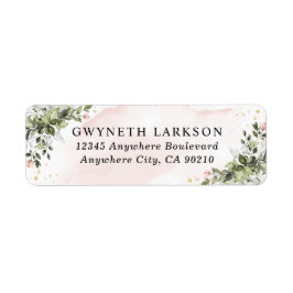 Etiqueta Casamento Azul Suculento e Suculento, Dourado Verd