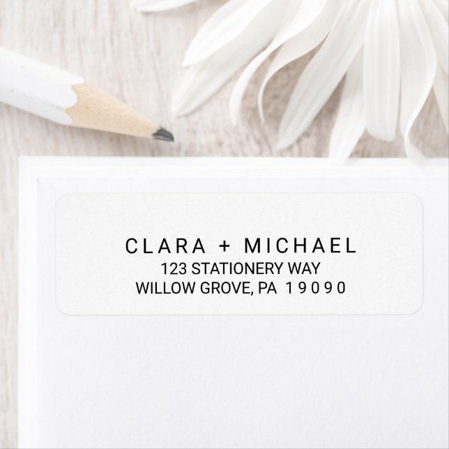 Etiqueta Casamento com Tipografia Whimsical (Insitu)