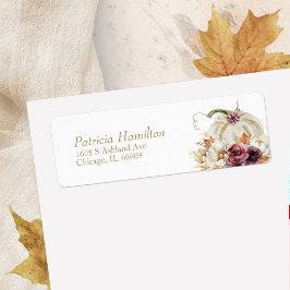 Etiqueta Casamento da Abóbora do Amor