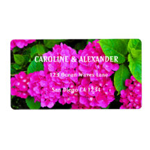 Casamento de Brilhantes Florais Cor-de-Rosa Hidran