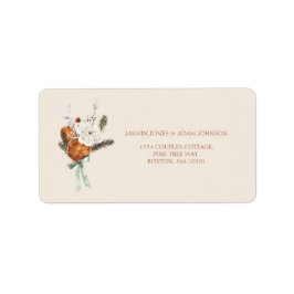 Etiqueta Casamento de Cinnamon de Citrus Cinnamon Secos em