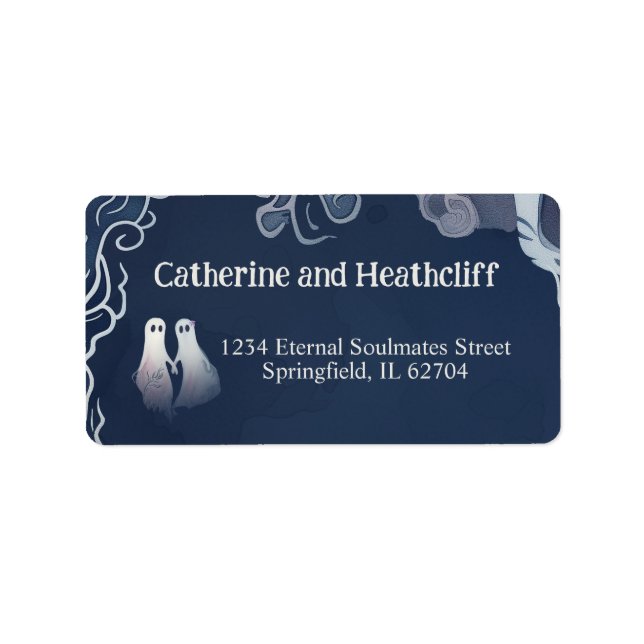 Etiqueta Casamento de Eterno Soulmates (Frente)