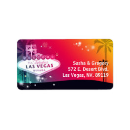 Etiqueta Casamento de Sonho em Viva Las Vegas