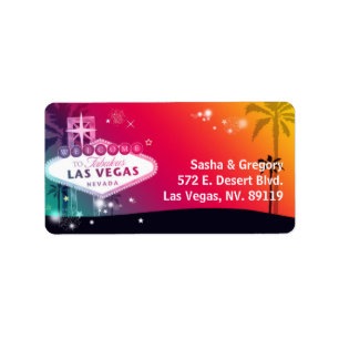 Etiqueta Casamento de Sonho em Viva Las Vegas