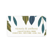 Casamento Floral Rustic Leaf