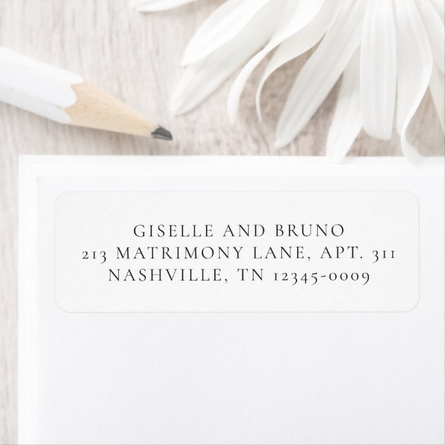 Etiqueta Casamento Moderno Minimalista (Insitu)