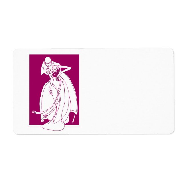 Etiqueta casamento - noiva com buquê (Frente)