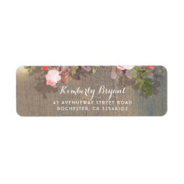 Etiqueta Casamento Russo Floral
