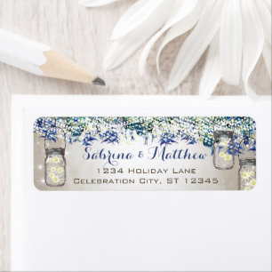 Etiqueta Casamento Rustic Luxe Vintage Peacock