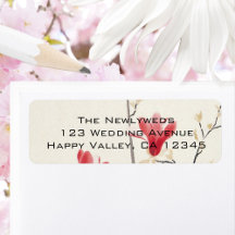 Casamento vintage, Árvore de Magnolia Rosa Japones