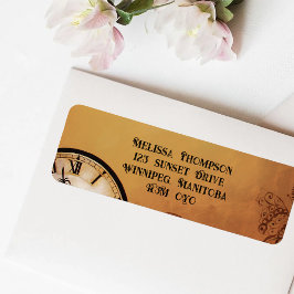 Etiqueta Casamento Vitoriano Steampunk