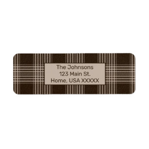 Etiqueta Castanho e bege, Xadrez russa