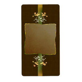 Etiqueta Castanho Possui Rótulo Apotário