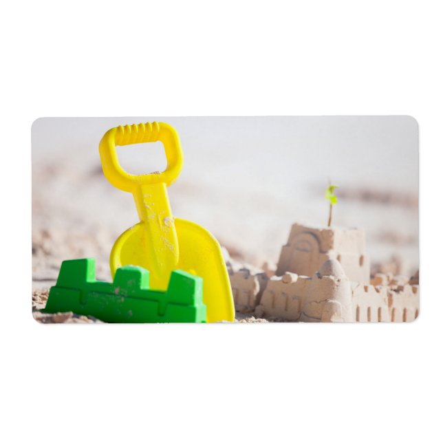 Etiqueta Castelo de areia (Frente)