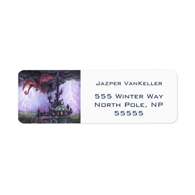 Etiqueta Castelo Dragon (Frente)