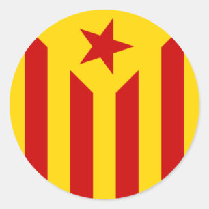 Etiqueta Catalan da bandeira
