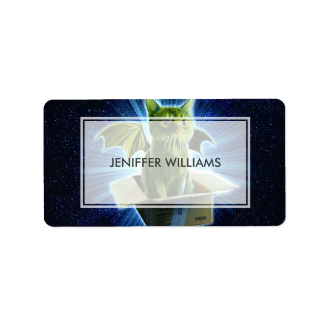 Etiqueta Cathulhu                                           (Frente)