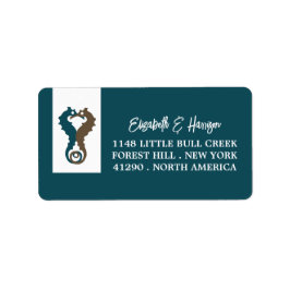 Etiqueta Cavalo-do-mar Romance, Casamento de praia