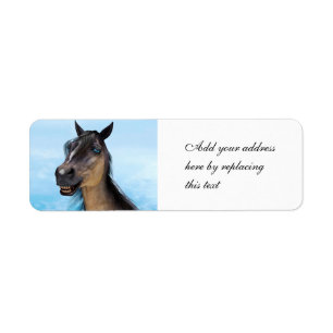 Etiqueta Cavalo Sorridente