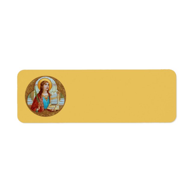 Etiqueta Cecília de Roma (BK 003) (Frente)